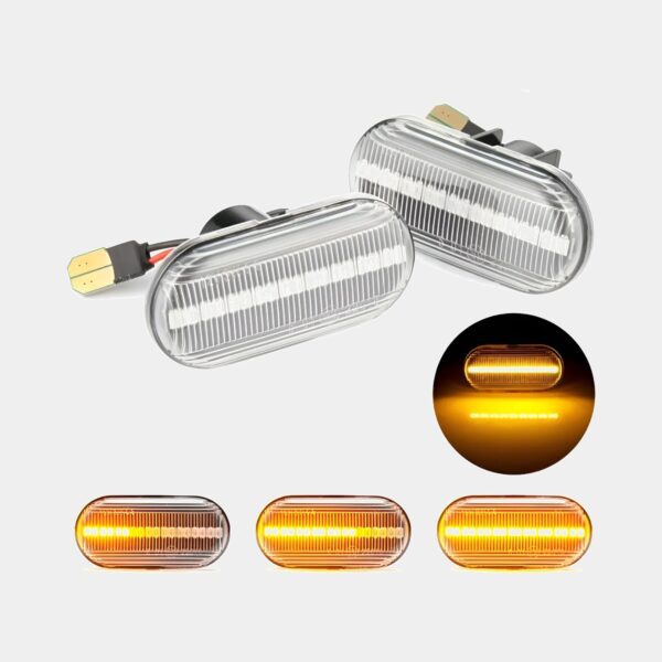 Faros De Giros Secuenciales Crystal Renault Clio Kangoo 19 S